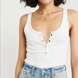 Abercrombie and Fitch Henley Tank